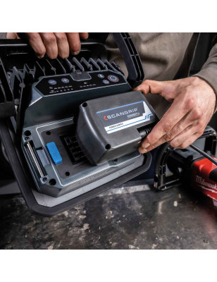 Scangrip MULTIMATCH 8 CONNECT con alimentatore