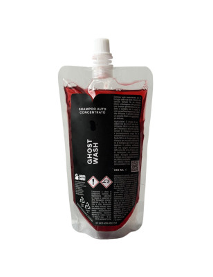 Ghost Wash 250ml - Shampoo concentrato per lavaggio esterno auto e moto.