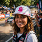 Cappello Ghost Bianco/Fucsia