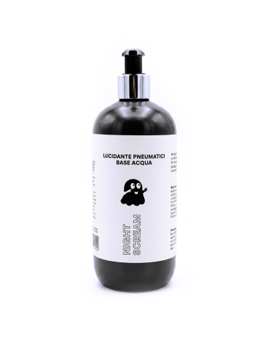 Night Scream - Nero gomme base acqua