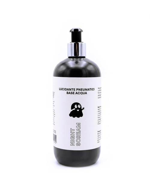 Night Scream - Nero gomme base acqua