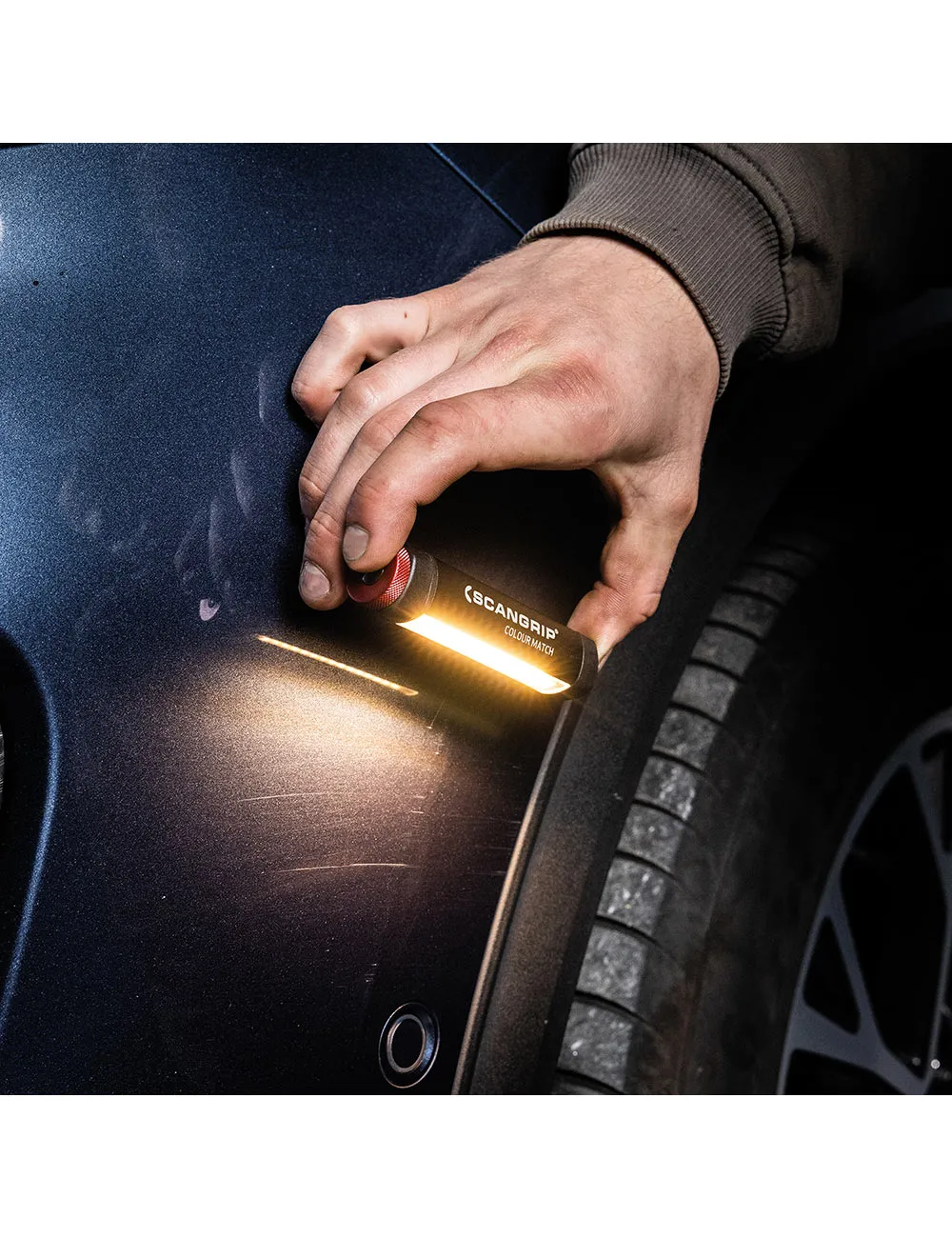 Scangrip Unimatch 03.5659 Faro LED Multifunzionale 3-in-1 per Detailing
