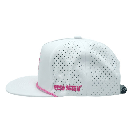 Cappello Ghost Bianco/Fucsia