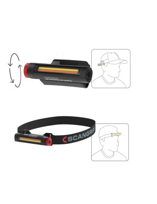 Scangrip Unimatch 03.5659 Faro LED Multifunzionale 3-in-1 per Detailing