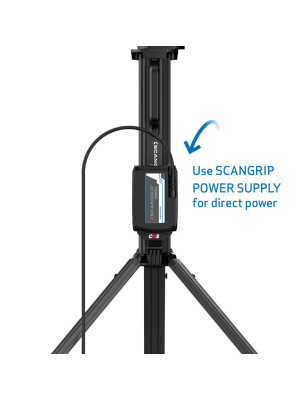 Scangrip TOWER 8 CONNECT 03.6107C - faro da lavoro professionale con alimentazione diretta o batteria