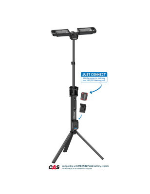 Scangrip TOWER 8 CONNECT 03.6107C - faro da lavoro professionale 8000 lumen con alimentazione diretta o batteria.