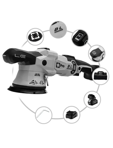 Liquid Elements A4500 Pro – Lucidatrice Eccentrica Professionale a batteria
