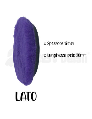 Tampone lucidatura in lana (lato)